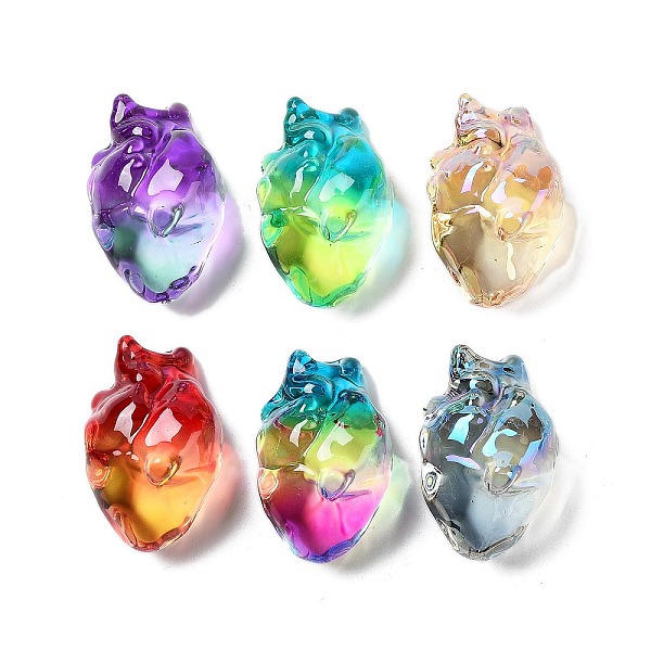 PandaHall Electroplate K9 Glass Heart Figurines, for Home Office Desktop Decoration, Mixed Color, 56x37x33.5mm Glass Heart Multicolor
PandaHall Electroplate K9 Glass Heart Figurines, for Home Office Desktop Decoration, Mixed Color, 56x37x33.5mm Glass Heart Multicolor