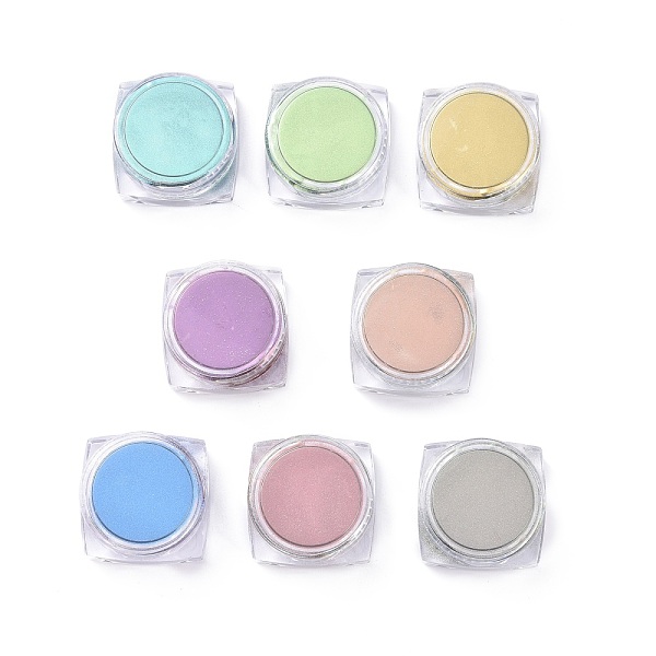 PandaHall Chrome Nail Powder, Shinning Mirror Holographic Pigment Powder, with One Brush, for Woman Girls Manicure Nail Art Decoration..., Multicolor
PandaHall Chrome Nail Powder, Shinning Mirror Holographic Pigment Powder, with One Brush, for Woman Girls Manicure Nail Art Decoration..., Multicolor