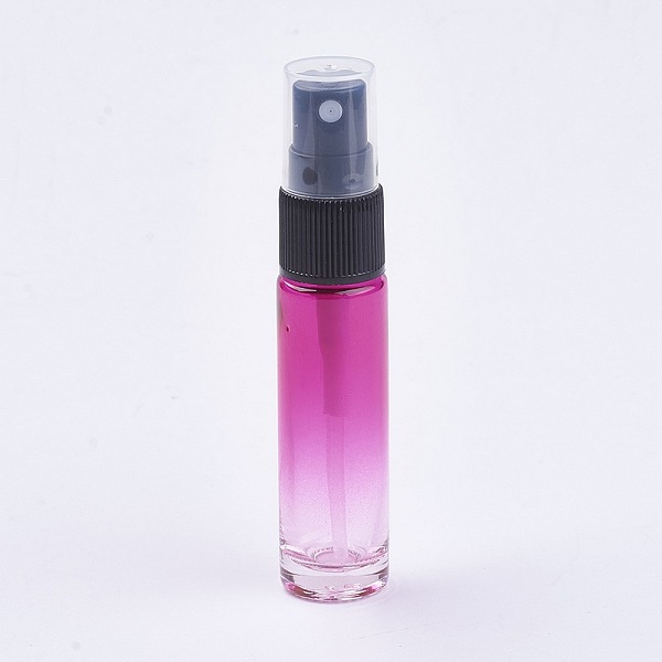 PandaHall 10ml Glass Gradient Color Refillable Spray Bottles, with PP Plastic Caps, DeepPink, 9.6x2cm, Capacity: 10ml(0.34 fl. oz) Glass..., Pink
PandaHall 10ml Glass Gradient Color Refillable Spray Bottles, with PP Plastic Caps, DeepPink, 9.6x2cm, Capacity: 10ml(0.34 fl. oz) Glass..., Pink