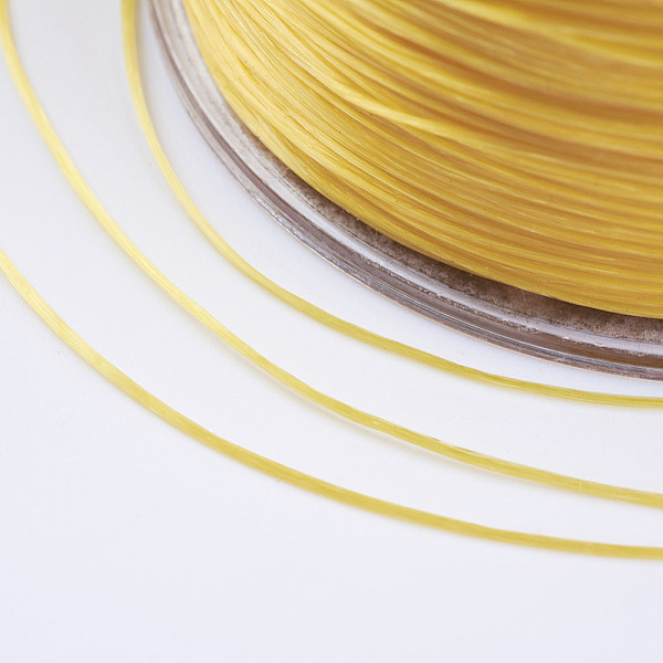 PandaHall Japanese Flat Elastic Crystal String, Elastic Beading Thread, for Stretch Bracelet Making, Gold, 0.8mm, 300yards/roll, 900...
PandaHall Japanese Flat Elastic Crystal String, Elastic Beading Thread, for Stretch Bracelet Making, Gold, 0.8mm, 300yards/roll, 900...