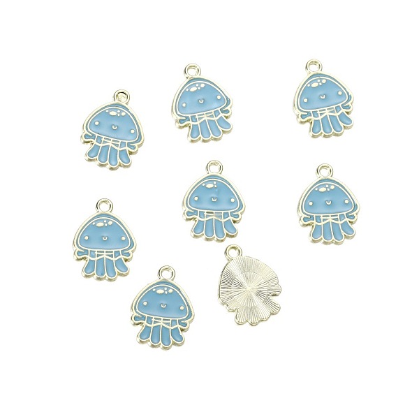 PandaHall Alloy Enamel Pendants, Golden, Jellyfish, 19.5x14.9mm Alloy+Enamel Jellyfish
PandaHall Alloy Enamel Pendants, Golden, Jellyfish, 19.5x14.9mm Alloy+Enamel Jellyfish