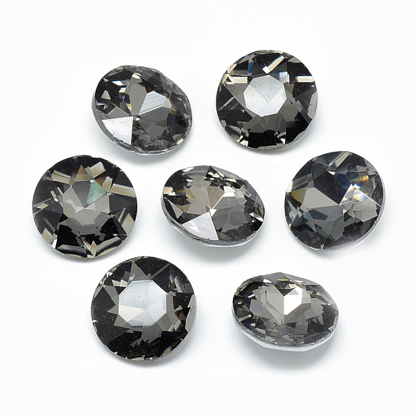 PandaHall Pointed Back Glass Rhinestone Cabochons, Back Plated, Faceted, Flat Round, Gray, 10x4.5~5mm Glass Rhinestone Flat Round Gray
PandaHall Pointed Back Glass Rhinestone Cabochons, Back Plated, Faceted, Flat Round, Gray, 10x4.5~5mm Glass Rhinestone Flat Round Gray