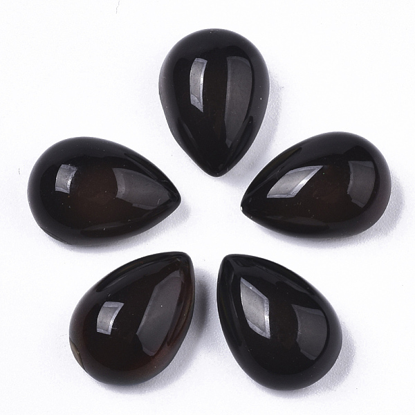 PandaHall Translucent Glass Cabochons, Changing Color Mood Cabochons, Teardrop, Black, 14x10x7mm Glass Teardrop Black
PandaHall Translucent Glass Cabochons, Changing Color Mood Cabochons, Teardrop, Black, 14x10x7mm Glass Teardrop Black