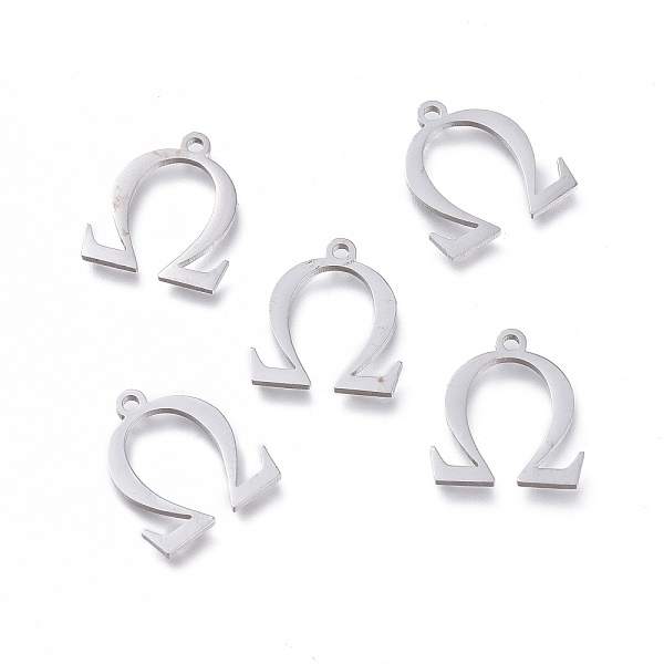 PandaHall 304 Stainless Steel Charms, Greek Alphabet, Stainless Steel Color, Letter.W, 14x13.5x1mm, Hole: 1.2mm 304 Stainless Steel Letter W
PandaHall 304 Stainless Steel Charms, Greek Alphabet, Stainless Steel Color, Letter.W, 14x13.5x1mm, Hole: 1.2mm 304 Stainless Steel Letter W