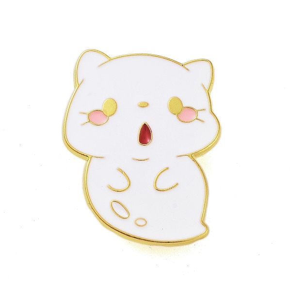 PandaHall Halloween Theme Golden Alloy Brooches, Enamel Pins, Ghost, 30.5x25x1.5mm Alloy+Enamel Ghost White
PandaHall Halloween Theme Golden Alloy Brooches, Enamel Pins, Ghost, 30.5x25x1.5mm Alloy+Enamel Ghost White