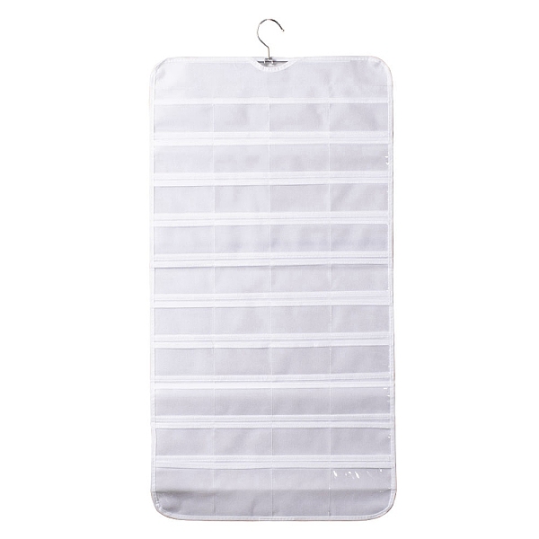PandaHall 80 Pockets Double Sided Hanging Jewelry Display Organizer Rolls with Rotating Hook, Non-woven Foldable Jewelry Storage Bags for..., White
PandaHall 80 Pockets Double Sided Hanging Jewelry Display Organizer Rolls with Rotating Hook, Non-woven Foldable Jewelry Storage Bags for..., White