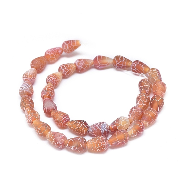 PandaHall Natural Weathered Agate Beads Strands, Dyed & Heated, Teardrop, 12x8mm, Hole: 0.8mm, about 32 pcs/Strand, 14.96 inch(38 cm)...
PandaHall Natural Weathered Agate Beads Strands, Dyed & Heated, Teardrop, 12x8mm, Hole: 0.8mm, about 32 pcs/Strand, 14.96 inch(38 cm)...