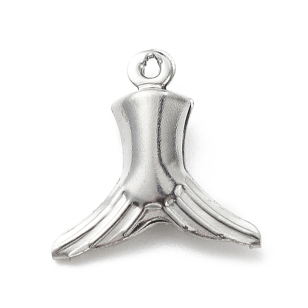 PandaHall 304 Stainless Steel Pendants, Fish Tail Charms, Stainless Steel Color, 15.1x14.3x4.4mm, Hole: 1mm 304 Stainless Steel Fish
PandaHall 304 Stainless Steel Pendants, Fish Tail Charms, Stainless Steel Color, 15.1x14.3x4.4mm, Hole: 1mm 304 Stainless Steel Fish