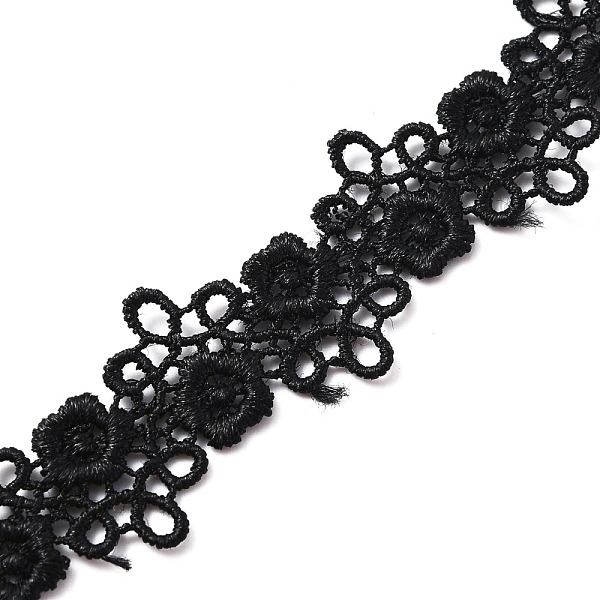 PandaHall Polyester Lace Trim, Embroidery Ancient Hanfu Lace Ribbon, Flower, Black, 5/8 inch(16mm) Polyester None Black
PandaHall Polyester Lace Trim, Embroidery Ancient Hanfu Lace Ribbon, Flower, Black, 5/8 inch(16mm) Polyester None Black