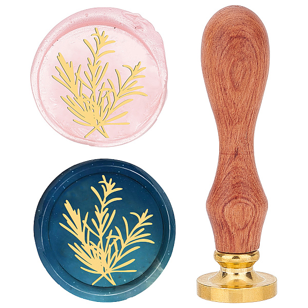PandaHall Brass Wax Seal Stamps with Rosewood Handle, for DIY Scrapbooking, Leaf Pattern, 25mm Brass Leaf
PandaHall Brass Wax Seal Stamps with Rosewood Handle, for DIY Scrapbooking, Leaf Pattern, 25mm Brass Leaf