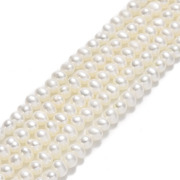 PandaHall Natural Cultured Freshwater Pearl Beads Strands, Potato, Beige, 3~3.5x4~4.5x3.5~4mm, Hole: 0.5mm, about 113~114pcs/strand..., Yellow
PandaHall Natural Cultured Freshwater Pearl Beads Strands, Potato, Beige, 3~3.5x4~4.5x3.5~4mm, Hole: 0.5mm, about 113~114pcs/strand..., Yellow