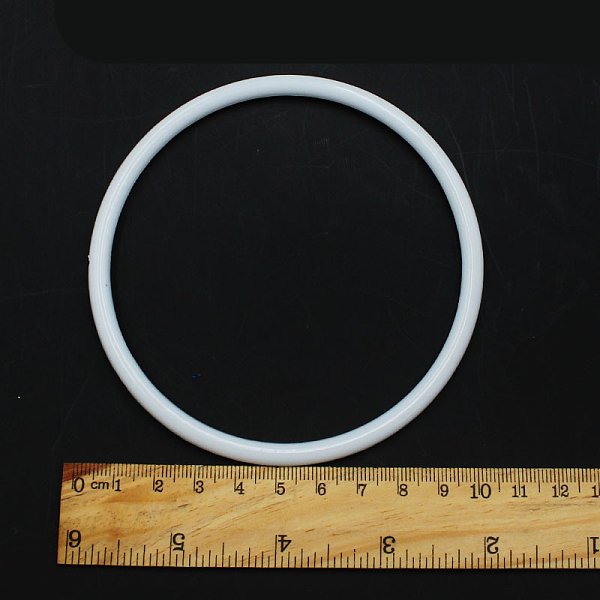 PandaHall PP Plastic Hoops, Macrame Ring, for Crafts and Woven Net/Web with Feather Supplies, Round, White, 100x5.5mm Plastic Ring White
PandaHall PP Plastic Hoops, Macrame Ring, for Crafts and Woven Net/Web with Feather Supplies, Round, White, 100x5.5mm Plastic Ring White