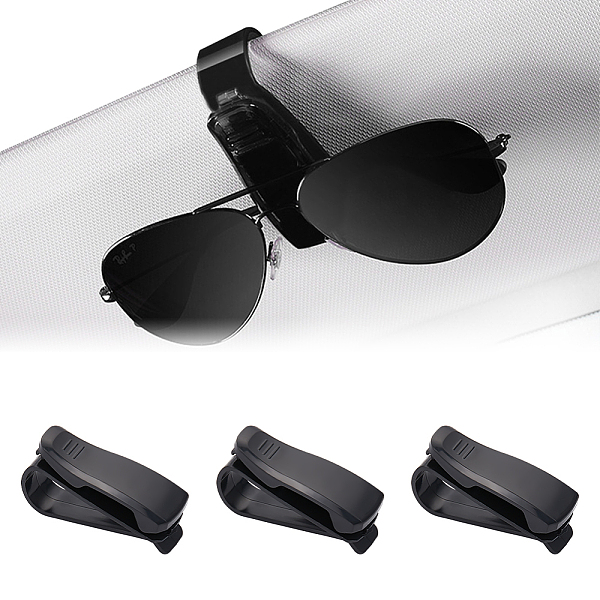 PandaHall GOMAKERER 5 Pcs Sunglass Holders for Car Visor, Universal Sunglasses Clips Car Eyeglasses Mount Hanger with Ticket Card Clip for..., Black
PandaHall GOMAKERER 5 Pcs Sunglass Holders for Car Visor, Universal Sunglasses Clips Car Eyeglasses Mount Hanger with Ticket Card Clip for..., Black