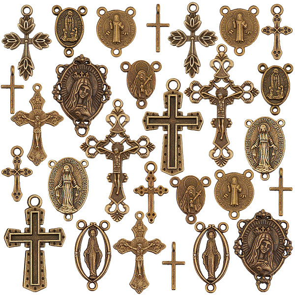 PandaHall DIY Jewelry Making Finding Kit, Including 90Pcs 15 Styles Tibetan Style Pendants & Connector Charms, Crucifix Corss & Oval &...
PandaHall DIY Jewelry Making Finding Kit, Including 90Pcs 15 Styles Tibetan Style Pendants & Connector Charms, Crucifix Corss & Oval &...
