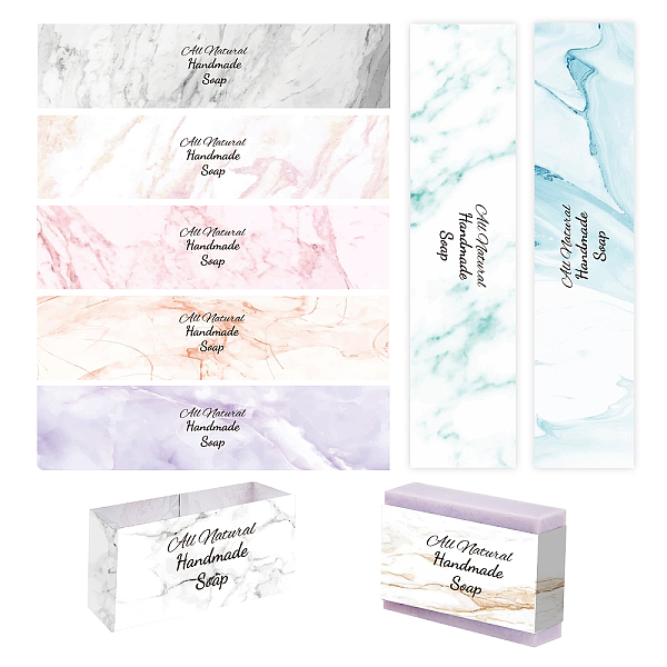 PandaHall 90Pcs 9 Style Rectangle with Marble Pattern & Word Handmade Soap Paper Tag, Both Sides Coated Art Paper Tape with Tectorial..., Multicolor
PandaHall 90Pcs 9 Style Rectangle with Marble Pattern & Word Handmade Soap Paper Tag, Both Sides Coated Art Paper Tape with Tectorial..., Multicolor