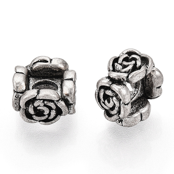 PandaHall 925 Sterling Silver Beads, 4-Petal Flower, Antique Silver, 9x9x6mm, Hole: 3mm Sterling Silver Flower
PandaHall 925 Sterling Silver Beads, 4-Petal Flower, Antique Silver, 9x9x6mm, Hole: 3mm Sterling Silver Flower