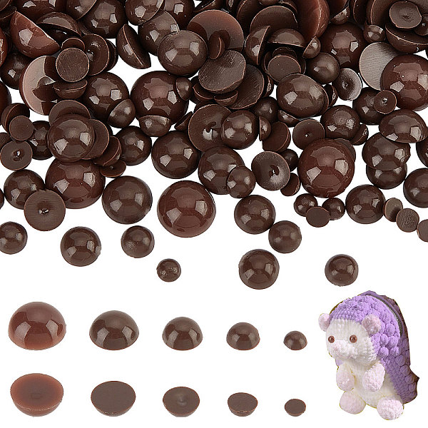 PandaHall PH 520pcs Kawaii Eyes Cabochons, 5 Style Half Round Eyes Flat Back Cabochon Brown Animal Eyes Resin Felt Eyes for Amigurumi...
PandaHall PH 520pcs Kawaii Eyes Cabochons, 5 Style Half Round Eyes Flat Back Cabochon Brown Animal Eyes Resin Felt Eyes for Amigurumi...