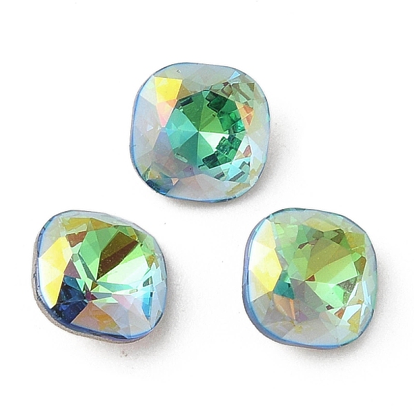 PandaHall Glass Rhinestone Cabochons, Flat Back & Back Plated, Faceted, Square, Sphinx, 8x8x4.3mm Glass Rhinestone Square Green
PandaHall Glass Rhinestone Cabochons, Flat Back & Back Plated, Faceted, Square, Sphinx, 8x8x4.3mm Glass Rhinestone Square Green
