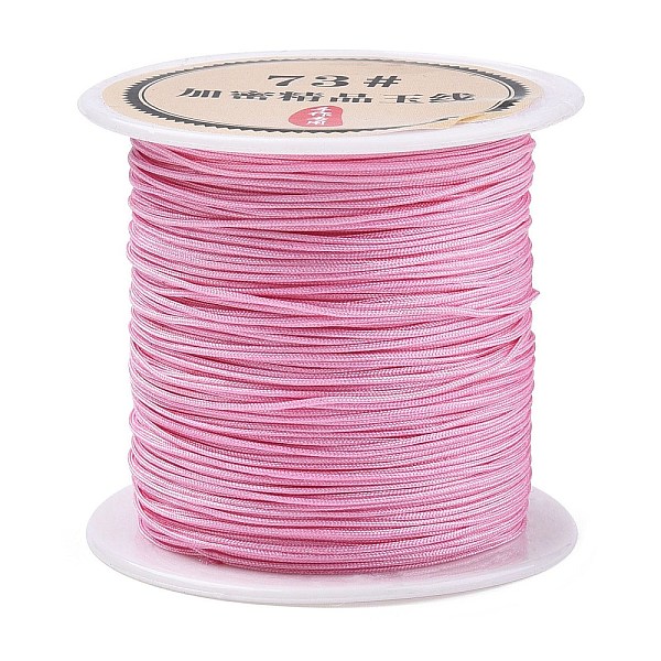 PandaHall 40 Yards Nylon Chinese Knot Cord, Nylon Jewelry Cord for Jewelry Making, Pearl Pink, 0.6mm Nylon
PandaHall 40 Yards Nylon Chinese Knot Cord, Nylon Jewelry Cord for Jewelry Making, Pearl Pink, 0.6mm Nylon