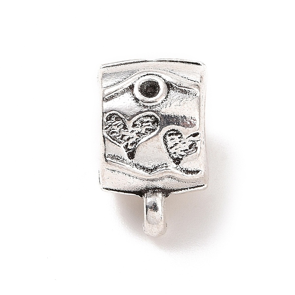 PandaHall Tibetan Style Alloy Tube Bail Rhinestone Settings, Loop Bails, Hanger Links, Column, Antique Silver, Fit for 1.2mm Rhinestone...
PandaHall Tibetan Style Alloy Tube Bail Rhinestone Settings, Loop Bails, Hanger Links, Column, Antique Silver, Fit for 1.2mm Rhinestone...