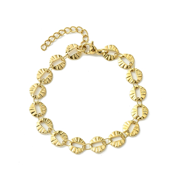 PandaHall Ion Plating(IP) 304 Stainless Steel Round Link Bracelets for Women, Golden, 7 inch(17.9cm) 304 Stainless Steel
PandaHall Ion Plating(IP) 304 Stainless Steel Round Link Bracelets for Women, Golden, 7 inch(17.9cm) 304 Stainless Steel