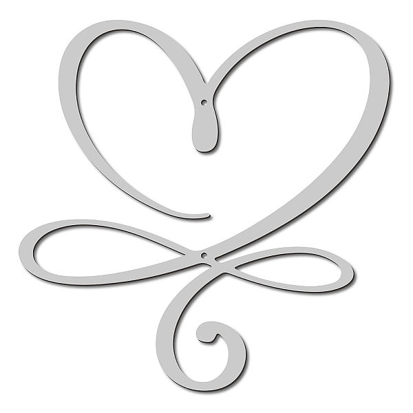 PandaHall Iron Wall Signs, Metal Art Wall Decoration, for Living Room, Home, Office, Garden, Kitchen, Hotel, Balcony, Heart Pattern, 300x1mm...
PandaHall Iron Wall Signs, Metal Art Wall Decoration, for Living Room, Home, Office, Garden, Kitchen, Hotel, Balcony, Heart Pattern, 300x1mm...