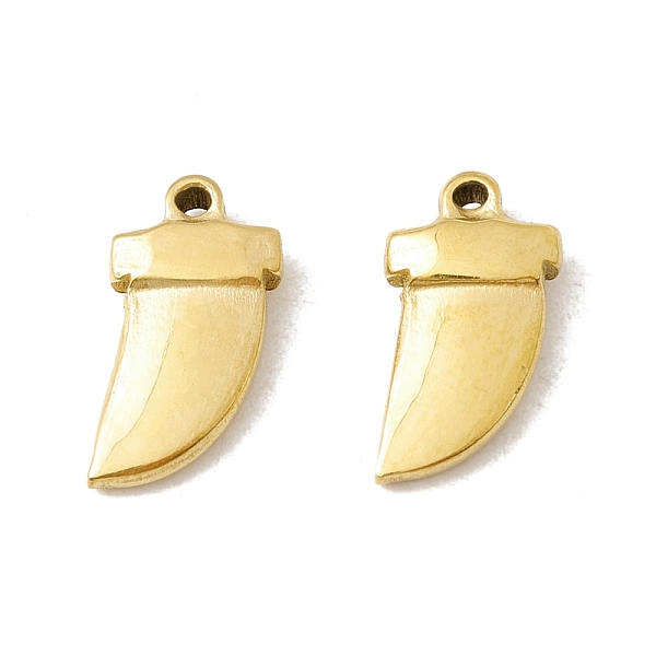 PandaHall Ion Plating(IP) 304 Stainless Steel Charms, Knife, Real 24K Gold Plated, 11x6x2.5mm, Hole: 0.7mm 304 Stainless Steel Others
PandaHall Ion Plating(IP) 304 Stainless Steel Charms, Knife, Real 24K Gold Plated, 11x6x2.5mm, Hole: 0.7mm 304 Stainless Steel Others