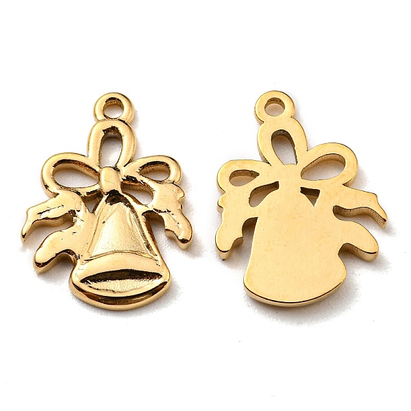PandaHall Ion Plating(IP) 304 Stainless Steel Charms, Manual Polishing, Christmas Bell, Golden, 15x11.5x1.5mm, Hole: 1.2mm 304 Stainless...
PandaHall Ion Plating(IP) 304 Stainless Steel Charms, Manual Polishing, Christmas Bell, Golden, 15x11.5x1.5mm, Hole: 1.2mm 304 Stainless...