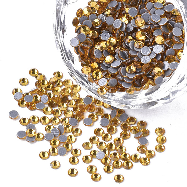 PandaHall Hotfix Rhinestone, Glass Rhinestone Flat Back Cabochons, Half Round, Light Topaz, SS8, 2.3~2.4x1mm, about 1440pcs/bag Glass..., Yellow
PandaHall Hotfix Rhinestone, Glass Rhinestone Flat Back Cabochons, Half Round, Light Topaz, SS8, 2.3~2.4x1mm, about 1440pcs/bag Glass..., Yellow