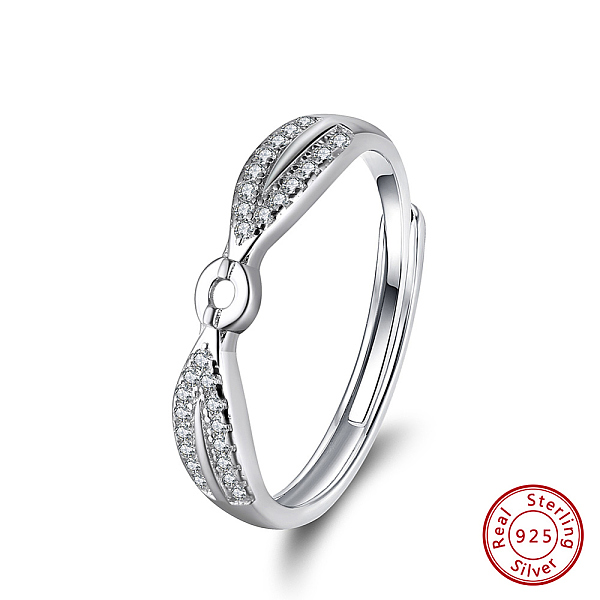 PandaHall Plated 925 Sterling Silver Micro Pave Cubic Zirconia Adjustable Finger Ring Components, Clear, Real Platinum Plated, Inner...
PandaHall Plated 925 Sterling Silver Micro Pave Cubic Zirconia Adjustable Finger Ring Components, Clear, Real Platinum Plated, Inner...