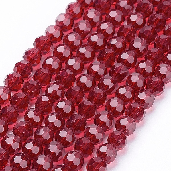 PandaHall Faceted(32 Facets) Glass Round Beads Strands, Dark Red, 6mm, Hole: 1.2mm, about 88~91pcs/strand, 19.49 inch~20.08 inch(49.5~51cm)...
PandaHall Faceted(32 Facets) Glass Round Beads Strands, Dark Red, 6mm, Hole: 1.2mm, about 88~91pcs/strand, 19.49 inch~20.08 inch(49.5~51cm)...