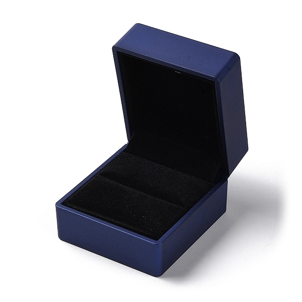 PandaHall Rectangle Plastic Ring Storage Boxes, Jewelry Ring Gift Case with Velvet Inside and LED Light, Blue, 5.9x6.4x5cm Plastic Rectangle...
PandaHall Rectangle Plastic Ring Storage Boxes, Jewelry Ring Gift Case with Velvet Inside and LED Light, Blue, 5.9x6.4x5cm Plastic Rectangle...