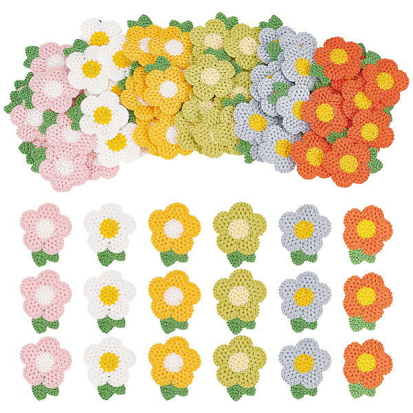 PandaHall FINGERINSPIRE 60Pcs 6 Colors Crochet Flowers Applique 1.8x1.5 inch Crochet Floral Applique Patches Sew on Floral Patch..., Multicolor
PandaHall FINGERINSPIRE 60Pcs 6 Colors Crochet Flowers Applique 1.8x1.5 inch Crochet Floral Applique Patches Sew on Floral Patch..., Multicolor