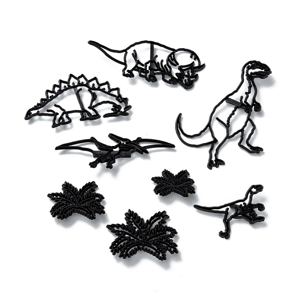 PandaHall 8Pcs Dinosaur Theme Food Grade Plastic Cookie Cutter Set, Bakeware Tools, Black, 34~123x41~110x10mm, 8pcs/set Plastic Dinosaur...
PandaHall 8Pcs Dinosaur Theme Food Grade Plastic Cookie Cutter Set, Bakeware Tools, Black, 34~123x41~110x10mm, 8pcs/set Plastic Dinosaur...