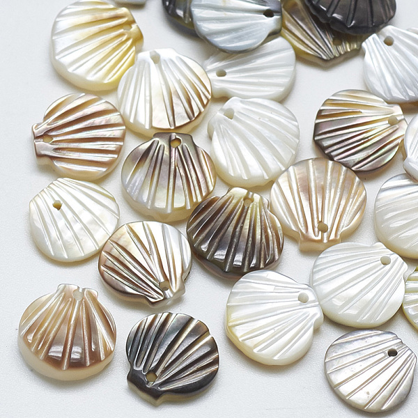 PandaHall Black Lip Shell Charms, Shell, 9.5~10.5x10~11x2~3mm, Hole: 1mm Black Lip Shell Petaline
PandaHall Black Lip Shell Charms, Shell, 9.5~10.5x10~11x2~3mm, Hole: 1mm Black Lip Shell Petaline