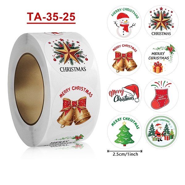 PandaHall Paper Self-Adhesive Stickers, Flat Round, for Presents Decoration, Round with Christmas Theme, Mixed Color, 25mm Paper Mixed...
PandaHall Paper Self-Adhesive Stickers, Flat Round, for Presents Decoration, Round with Christmas Theme, Mixed Color, 25mm Paper Mixed...