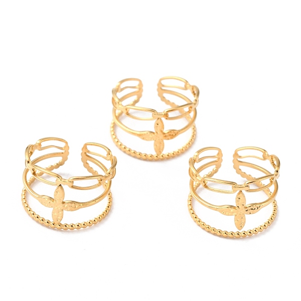 PandaHall Ion Plating(IP) 304 Stainless Steel Finger Rings, Cuff Rings, Long-Lasting Plated, Maple Leaf, Golden, US Size 6 3/4(17.1mm)...
PandaHall Ion Plating(IP) 304 Stainless Steel Finger Rings, Cuff Rings, Long-Lasting Plated, Maple Leaf, Golden, US Size 6 3/4(17.1mm)...