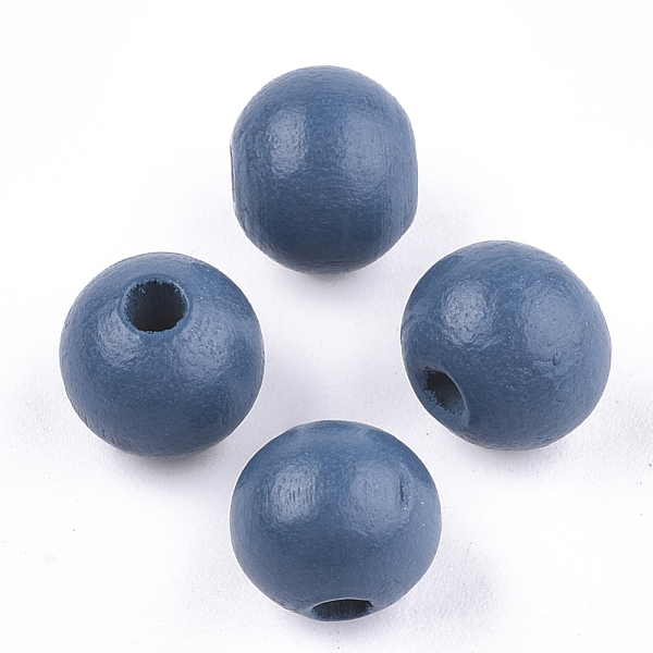 PandaHall Painted Natural Wood Beads, Round, Steel Blue, 10x8.5~9mm, Hole: 2~3mm Schima Wood Round Blue
PandaHall Painted Natural Wood Beads, Round, Steel Blue, 10x8.5~9mm, Hole: 2~3mm Schima Wood Round Blue
