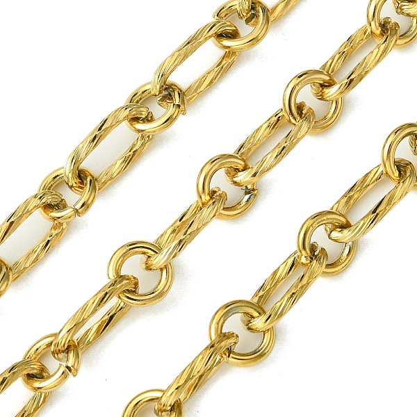 PandaHall Ion Plating(IP) 304 Stainless Steel Chains, Unwelded, with Spool, Golden, 12x6x1.5mm 304 Stainless Steel
PandaHall Ion Plating(IP) 304 Stainless Steel Chains, Unwelded, with Spool, Golden, 12x6x1.5mm 304 Stainless Steel