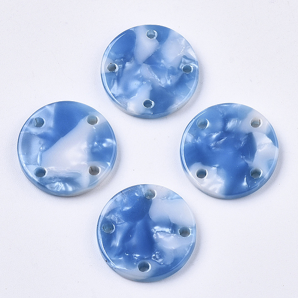PandaHall Cellulose Acetate(Resin) Chandelier Component Links, Flat Round, Dodger Blue, 17.5x2.5mm, Hole: 1.5mm Cellulose Acetate Flat Round...
PandaHall Cellulose Acetate(Resin) Chandelier Component Links, Flat Round, Dodger Blue, 17.5x2.5mm, Hole: 1.5mm Cellulose Acetate Flat Round...
