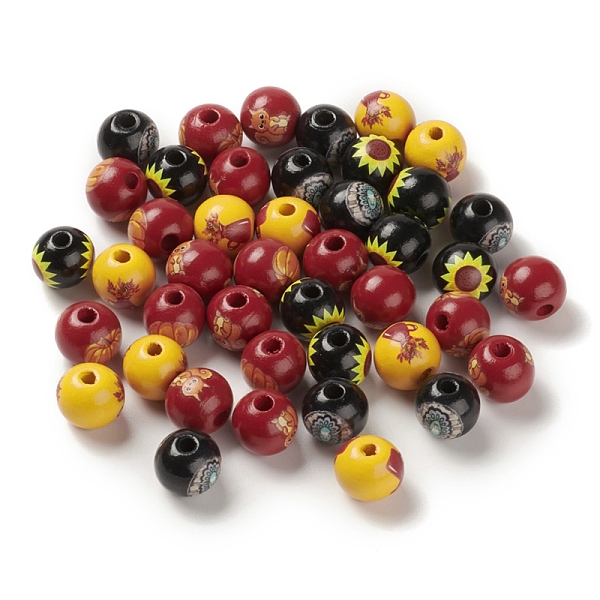 PandaHall Printed Wood European Beads, Large Hole Beads, Round, Mixed Color, 15.5~16x14.5mm, Hole: 4.5mm Wood Round Multicolor
PandaHall Printed Wood European Beads, Large Hole Beads, Round, Mixed Color, 15.5~16x14.5mm, Hole: 4.5mm Wood Round Multicolor