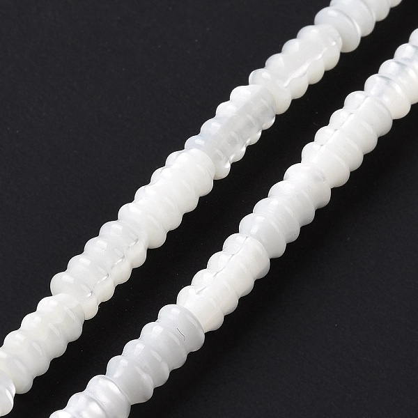 PandaHall Natural Trochid Shell/Trochus Shell Beads Strands, Rondelle, White, 8x4mm, Hole: 0.9mm, about 49pcs/strand, 15.35 inch(39cm)...
PandaHall Natural Trochid Shell/Trochus Shell Beads Strands, Rondelle, White, 8x4mm, Hole: 0.9mm, about 49pcs/strand, 15.35 inch(39cm)...