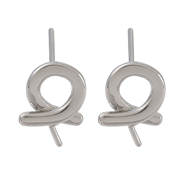 PandaHall Brass Stud Earring Findings, with 925 Sterling Silver Pin, Ring, Platinum, 11x8.5mm, Pin: 11.5x0.7mm & 2.7x0.8mm Brass Ring
PandaHall Brass Stud Earring Findings, with 925 Sterling Silver Pin, Ring, Platinum, 11x8.5mm, Pin: 11.5x0.7mm & 2.7x0.8mm Brass Ring