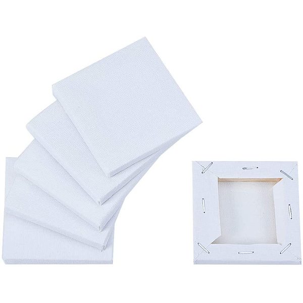 PandaHall 12 pcs 72x72MM Mini Canvas Panels for Painting Drawing Craft, White Wood Square White
PandaHall 12 pcs 72x72MM Mini Canvas Panels for Painting Drawing Craft, White Wood Square White