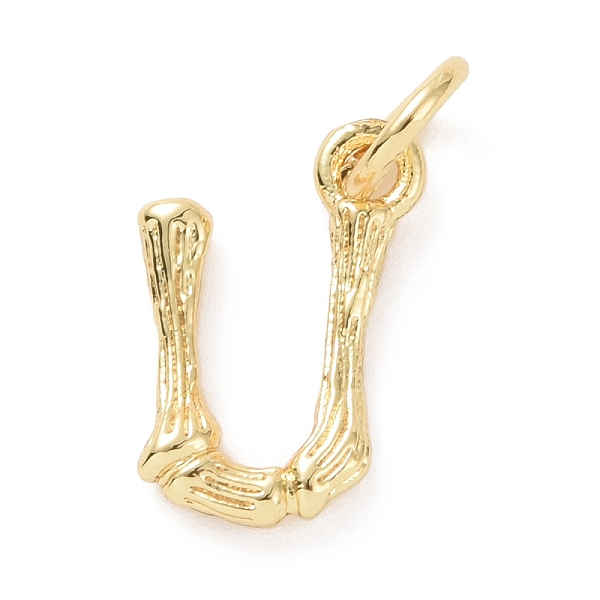 PandaHall Brass Pendants, with Jump Ring, Golden, Letter Charm, Letter U, 12x8x2mm, Hole: 3mm Brass Letter U Gold
PandaHall Brass Pendants, with Jump Ring, Golden, Letter Charm, Letter U, 12x8x2mm, Hole: 3mm Brass Letter U Gold