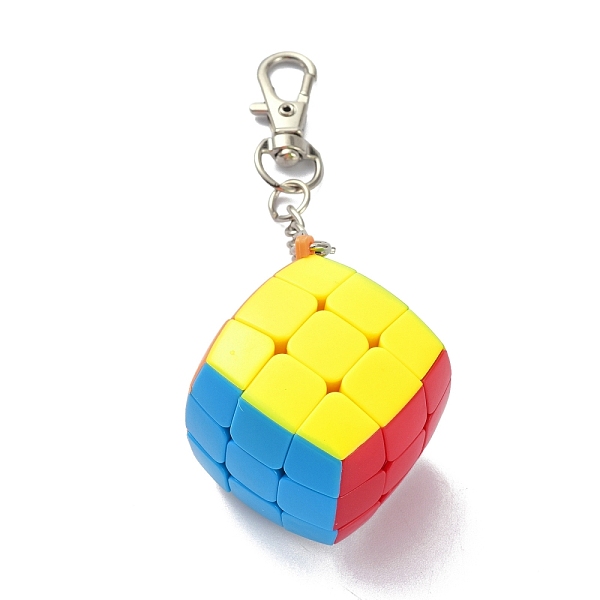 PandaHall Plastic Keychains, with Platinum Iron Lobster Claw Clasps, Magic Cube, Colorful, 11cm Plastic Cube
PandaHall Plastic Keychains, with Platinum Iron Lobster Claw Clasps, Magic Cube, Colorful, 11cm Plastic Cube