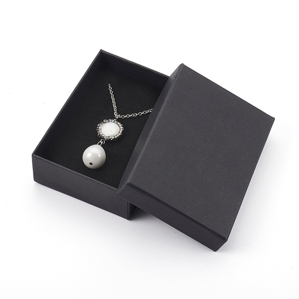 PandaHall Teardrop Shell Pearl Pendant Necklaces, with Pearl Flat Round Beads, Stainless Steel Chains, White, 18.1 inch(46cm), 2mm Shell...
PandaHall Teardrop Shell Pearl Pendant Necklaces, with Pearl Flat Round Beads, Stainless Steel Chains, White, 18.1 inch(46cm), 2mm Shell...