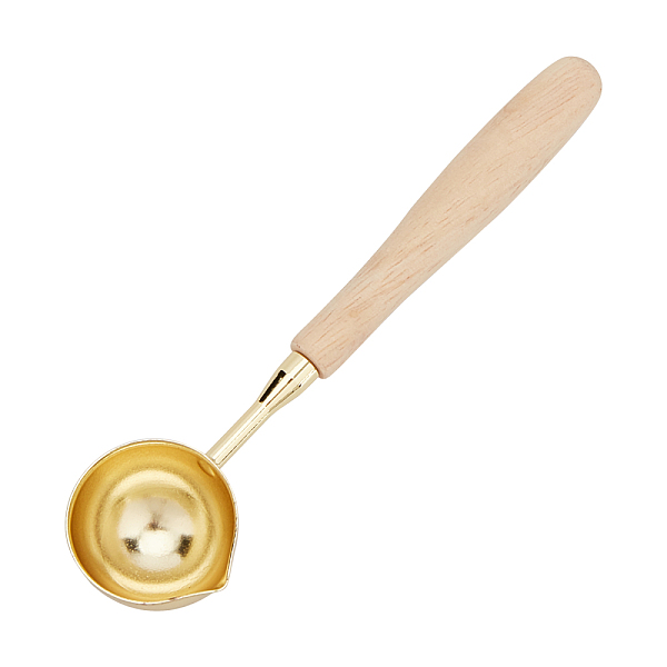 PandaHall Brass Wax Sticks Melting Spoon, with Wood Handle, Golden, 121x30x15.3mm Brass Orange
PandaHall Brass Wax Sticks Melting Spoon, with Wood Handle, Golden, 121x30x15.3mm Brass Orange