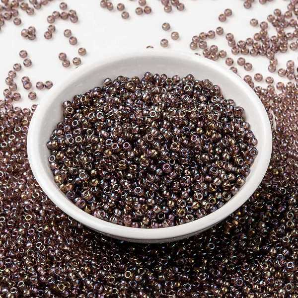 PandaHall MIYUKI Round Rocailles Beads, Japanese Seed Beads, (RR3735), 8/0, 3mm, Hole: 1mm, about 422~455pcs/bottle, 10g/bottle Glass Brown
PandaHall MIYUKI Round Rocailles Beads, Japanese Seed Beads, (RR3735), 8/0, 3mm, Hole: 1mm, about 422~455pcs/bottle, 10g/bottle Glass Brown