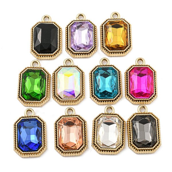 PandaHall UV Plating Alloy Pendants, with Glass, Rectangle, Mixed Color, 22x14.5x5mm, Hole: 2mm Alloy+Glass Rectangle Multicolor
PandaHall UV Plating Alloy Pendants, with Glass, Rectangle, Mixed Color, 22x14.5x5mm, Hole: 2mm Alloy+Glass Rectangle Multicolor